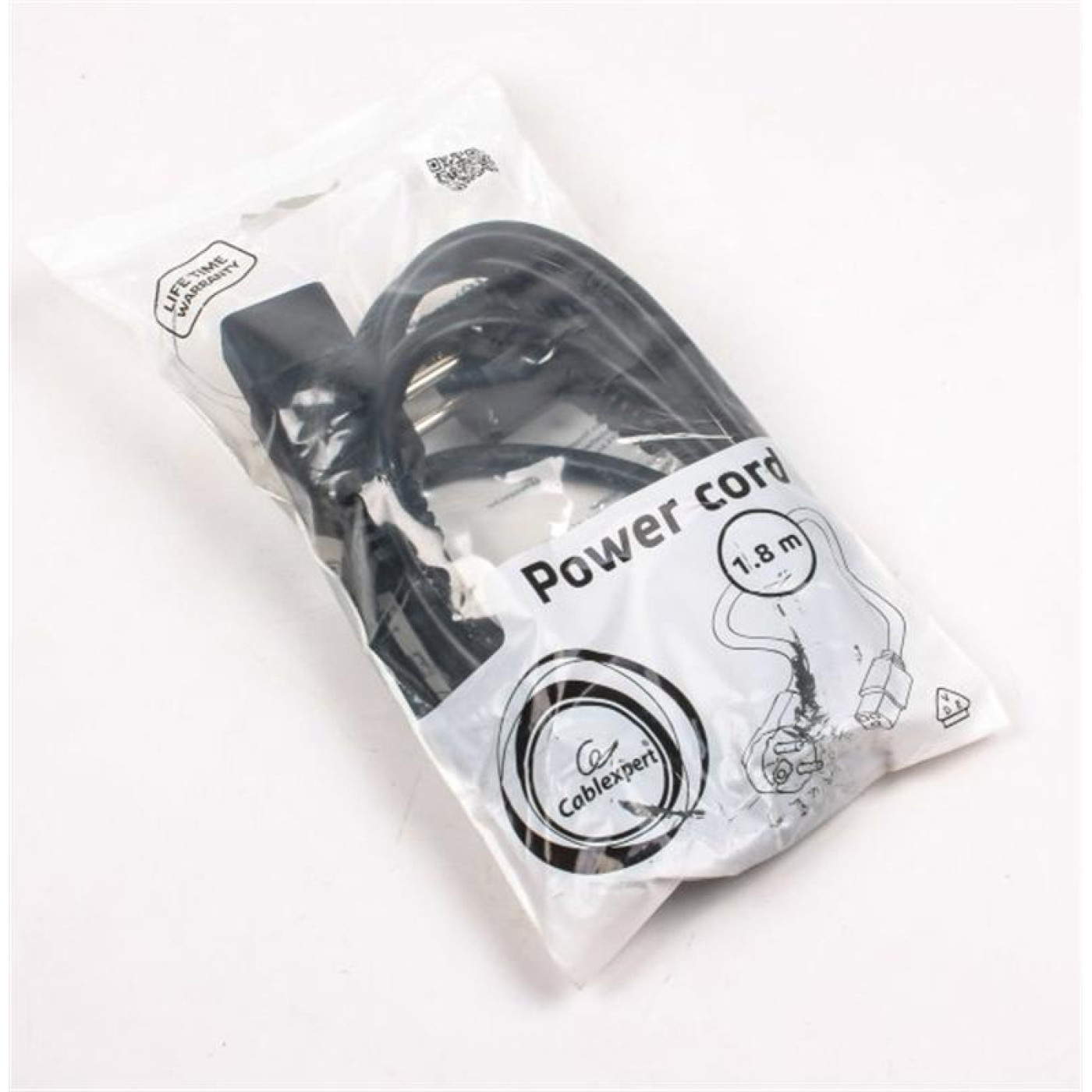 Кабель питания Cablexpert 1,8m Black (PC-186-C19)