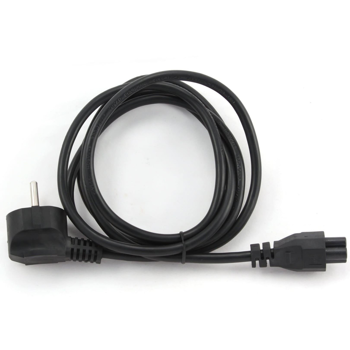 Кабель питания Cablexpert PC-186-ML12-3M , довжина 3 м, сертификований VDE, з заземленням, 3 *1.0 мм кв (PC-186-ML12-3M)