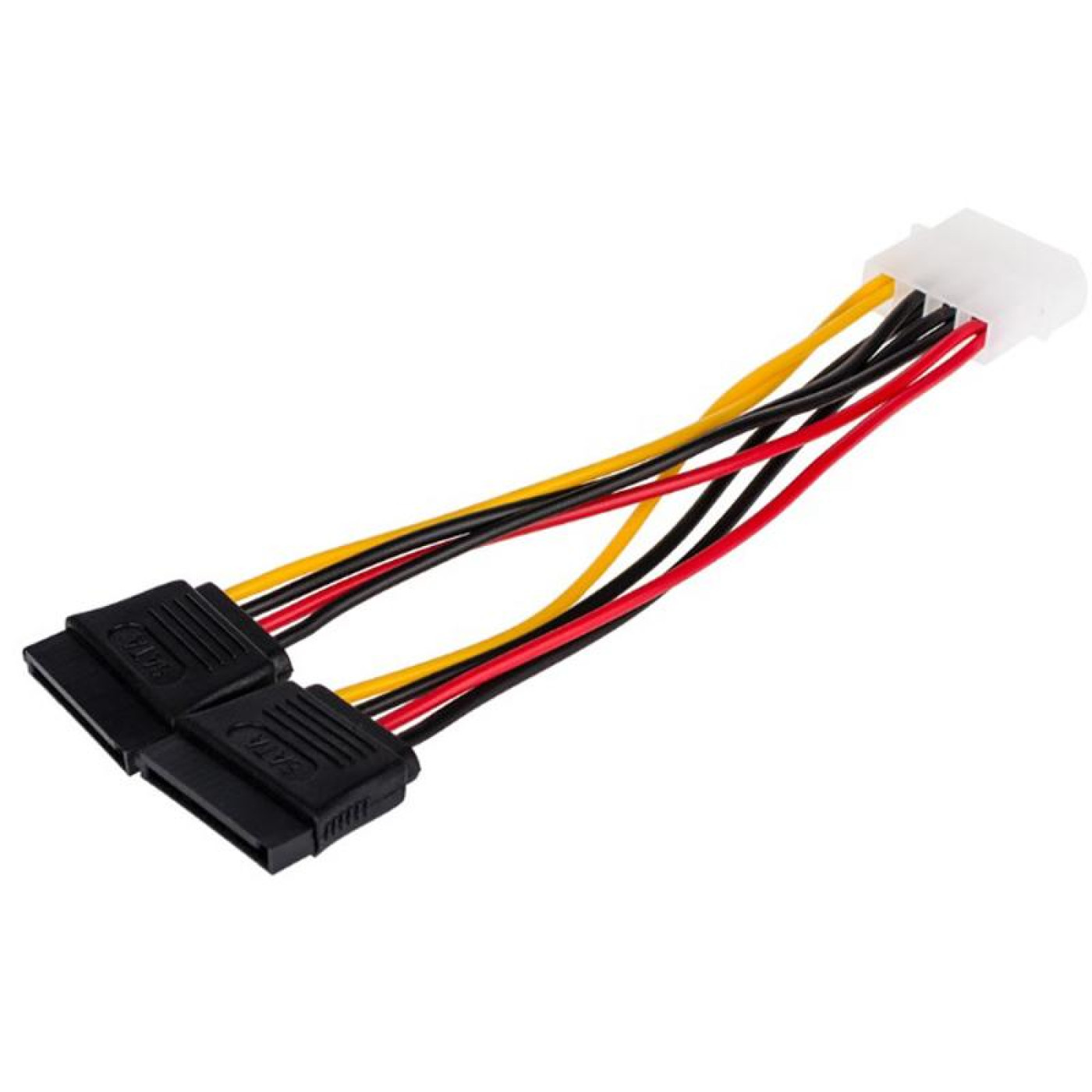 Кабель питания ATcom Molex to 2 Sata (16148)