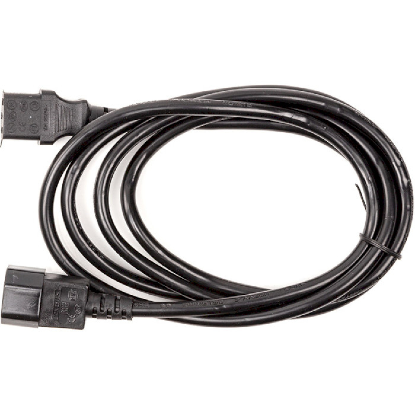 Кабель питания PowerPlant C13 to C14 2.0m (CC360352)