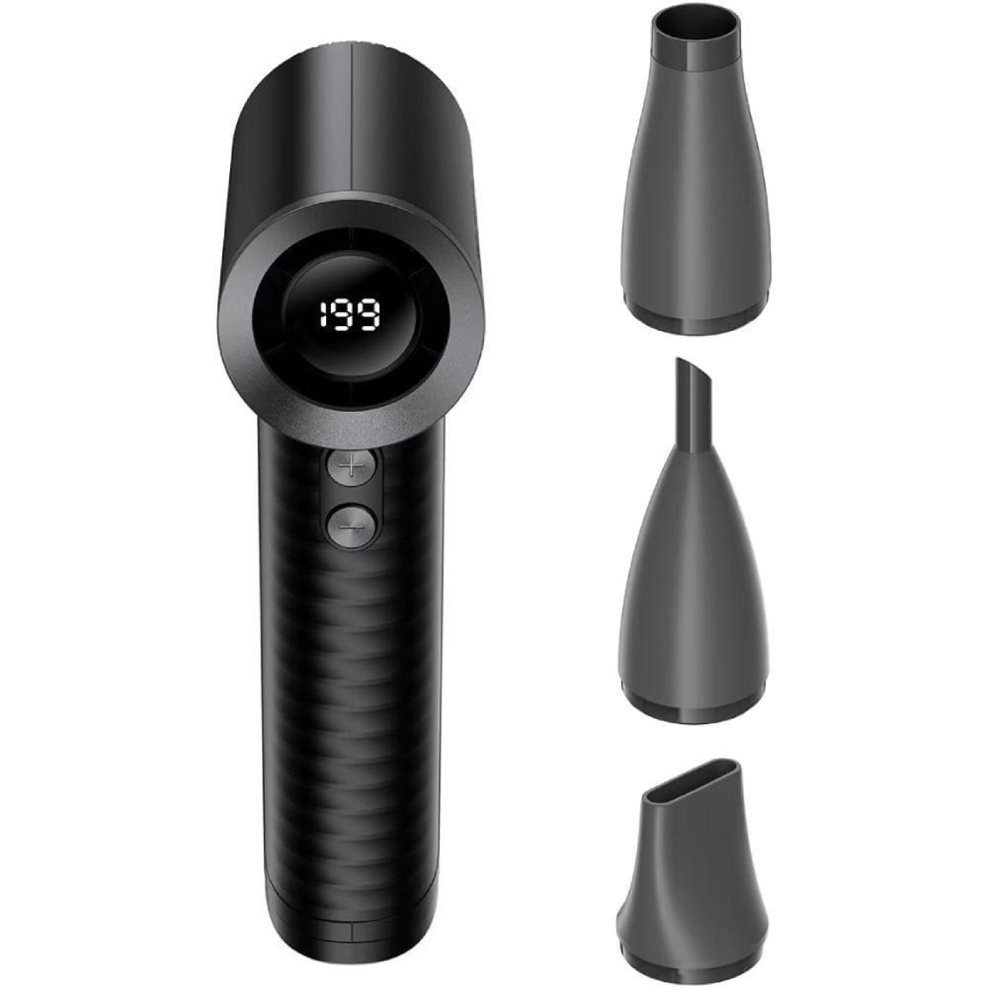 Вентилятор портативный AceFast YF4 Black (6974316286677)