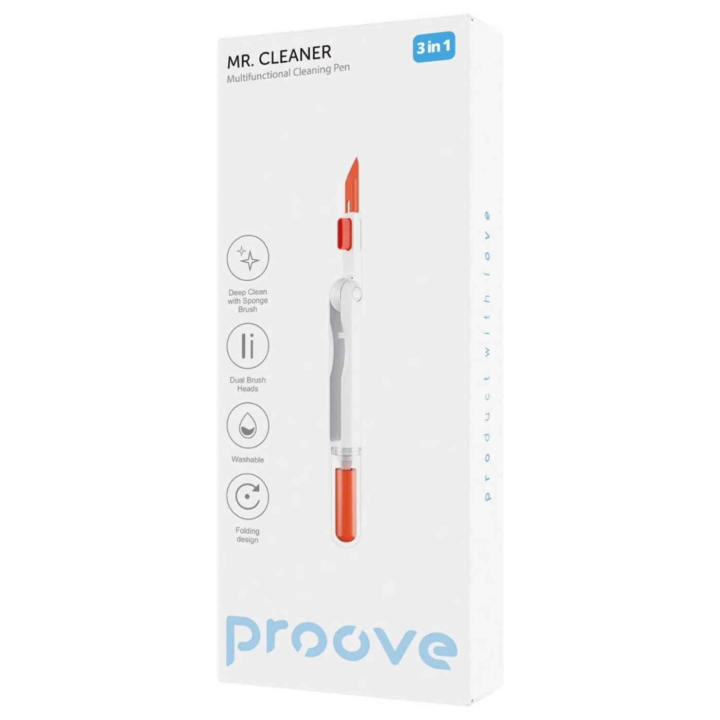 Многофункциональный набор для чистки Proove Mr. Cleaner 3in1