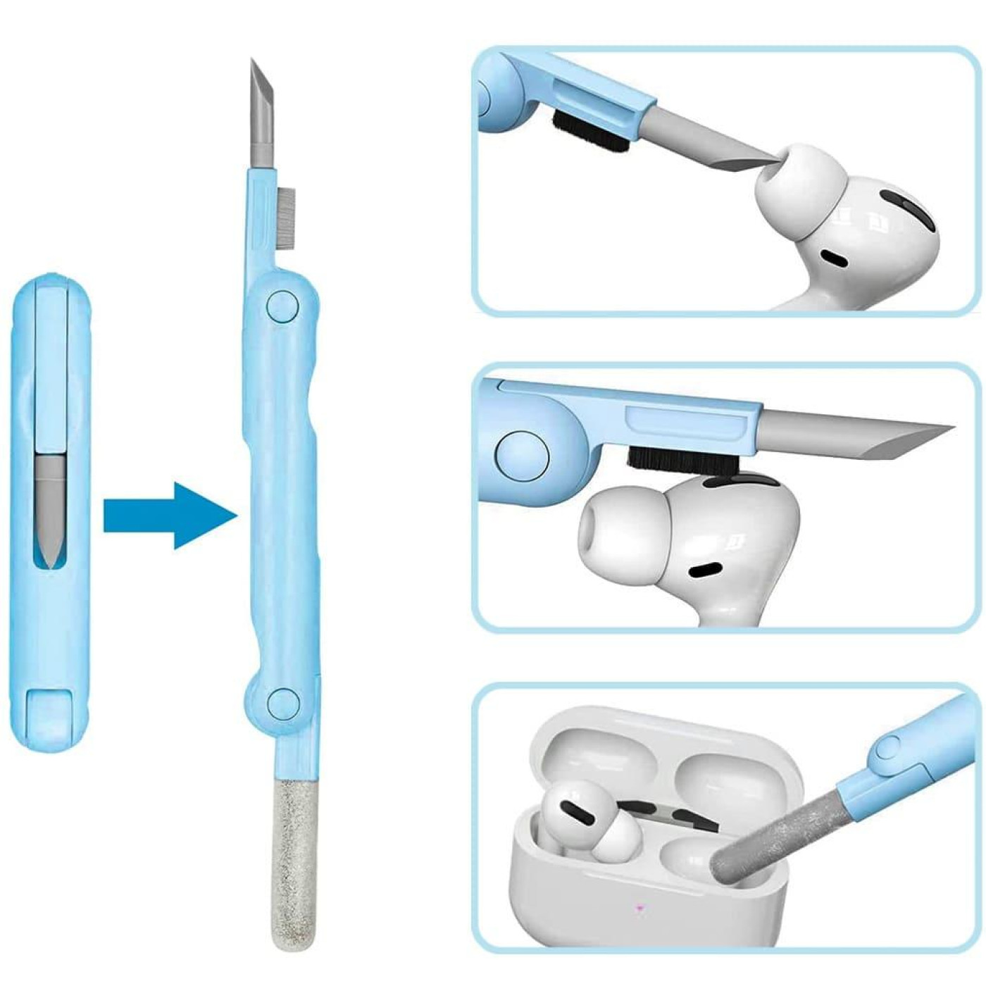 Універсальний набір для очищення Gembird CK-LCD-07