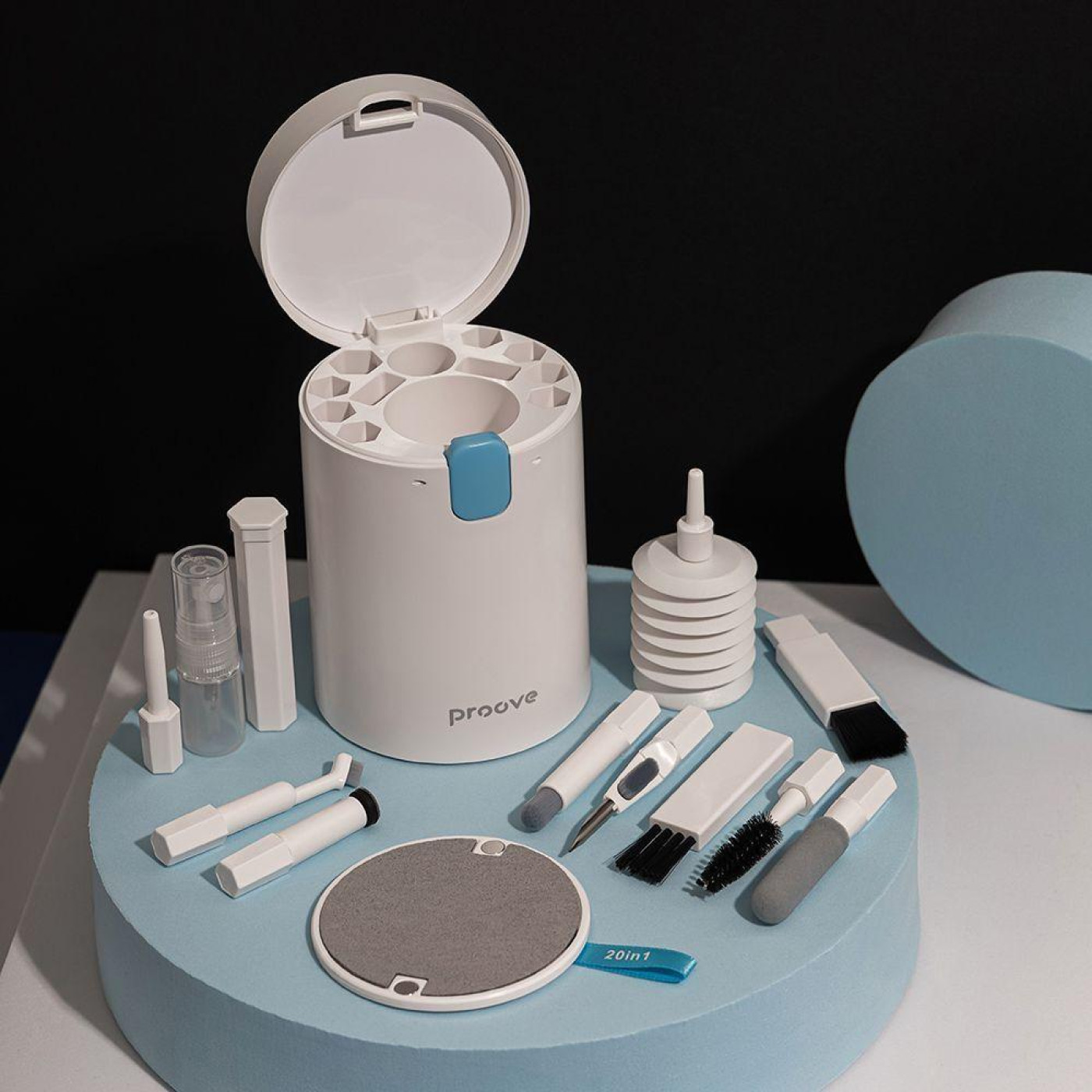 Багатофункциональний набир для чищення Proove Mr. Cleaner 20in1 white