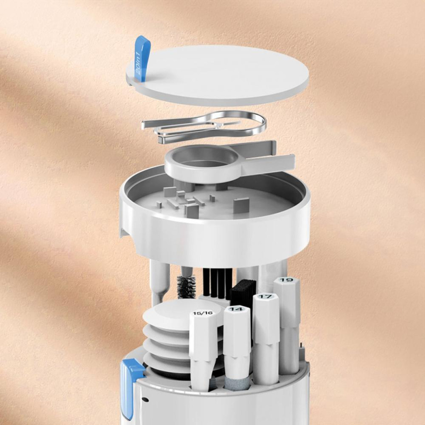 Багатофункциональний набир для чищення Proove Mr. Cleaner 20in1 white