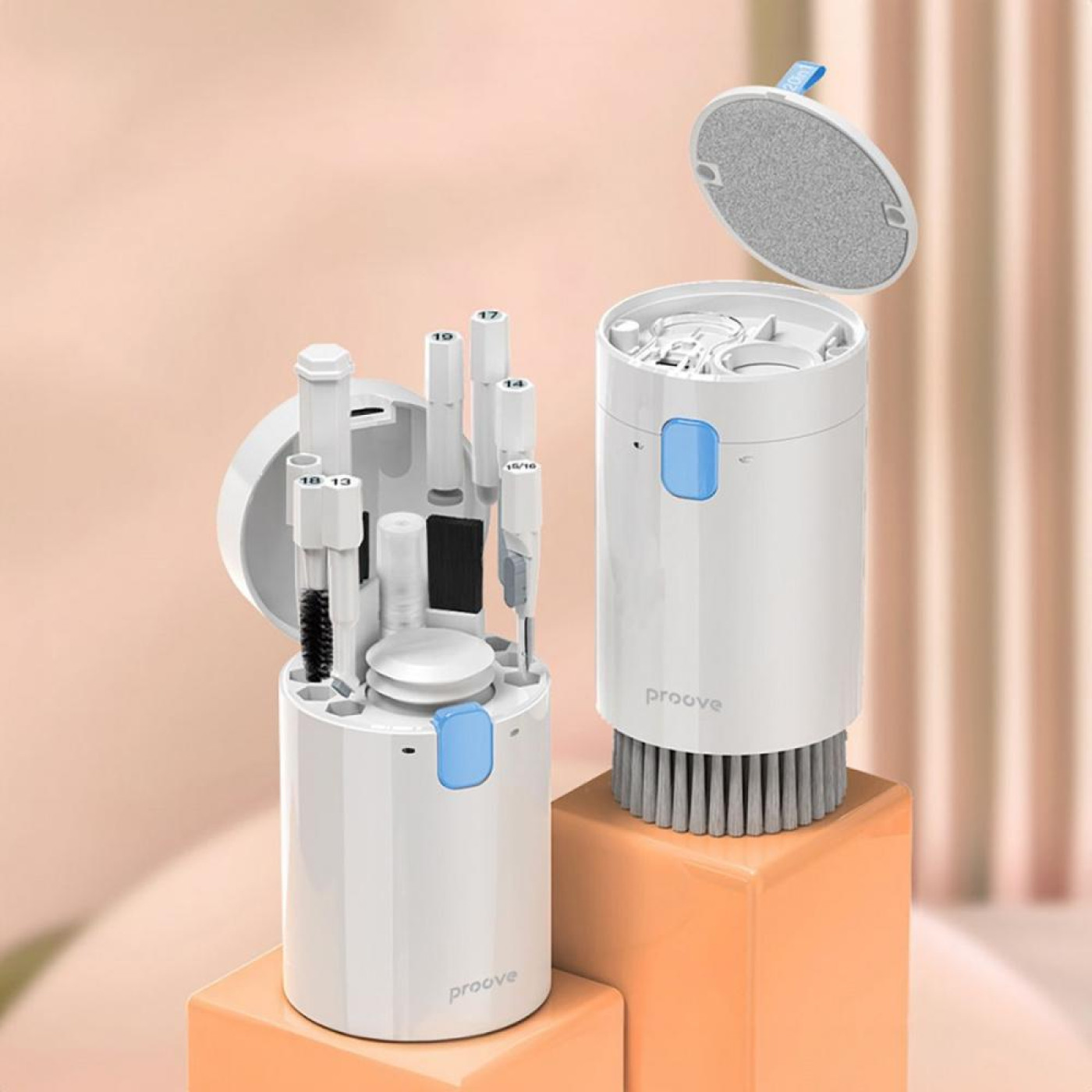 Багатофункциональний набир для чищення Proove Mr. Cleaner 20in1 white