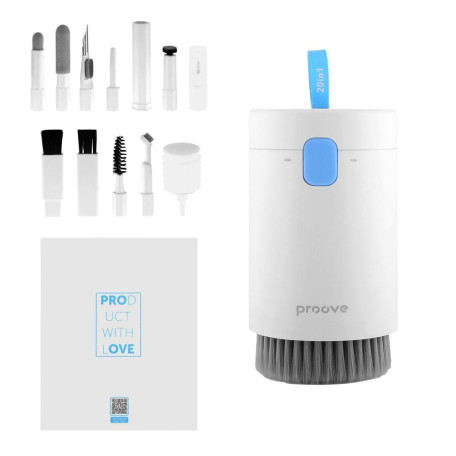 Багатофункциональний набир для чищення Proove Mr. Cleaner 20in1 white