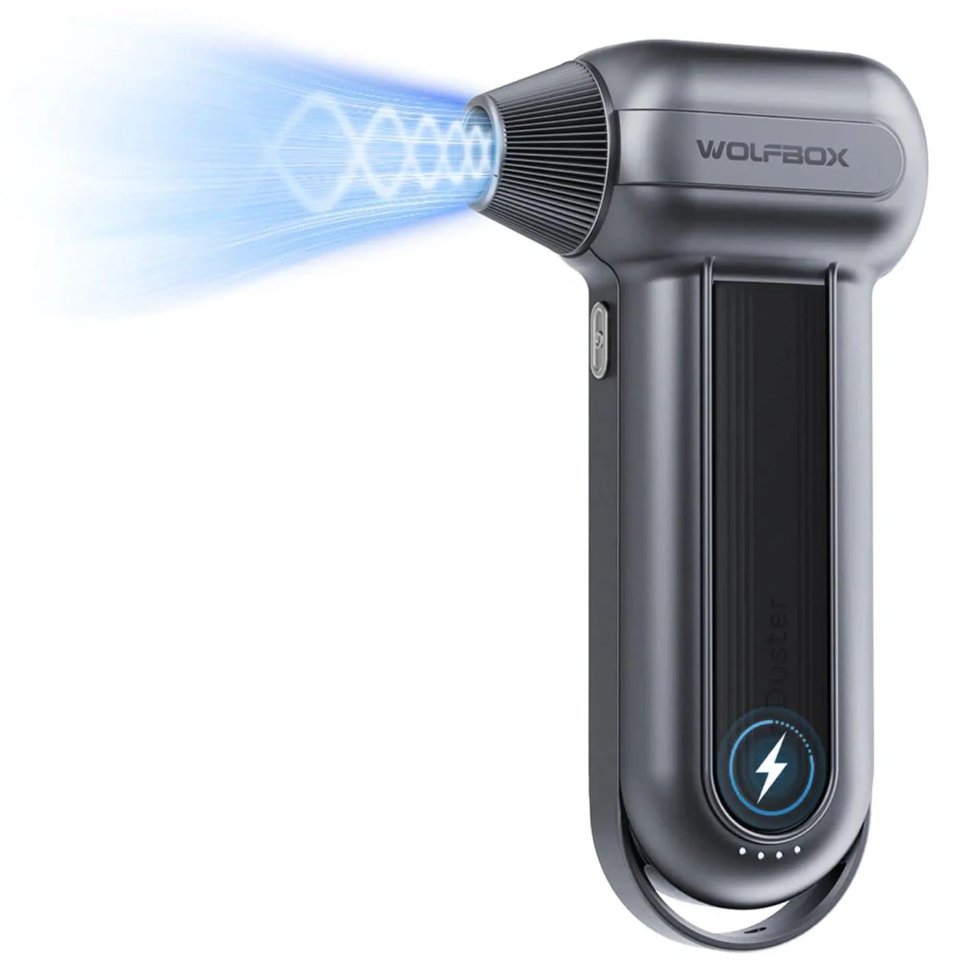 Бездротовий повітродув Wolfbox MF100 130000RPM 200g force (MF100)