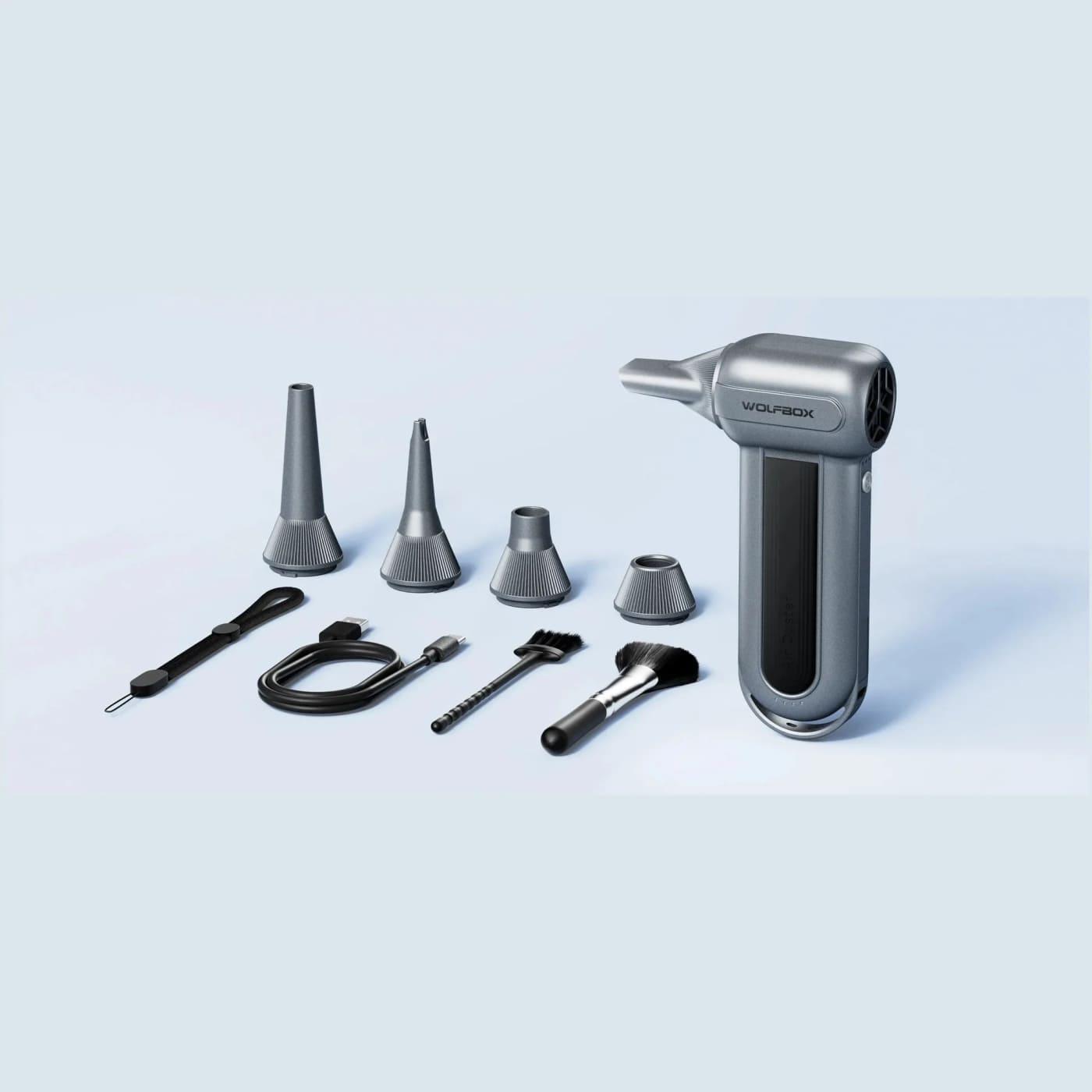 Бездротовий повітродув Wolfbox MF100 130000RPM 200g force (MF100)