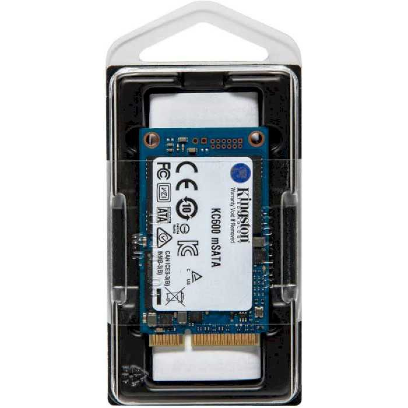 Накопичувач SSD Kingston mSata 1Tb KC600 (SKC600MS/1024G)