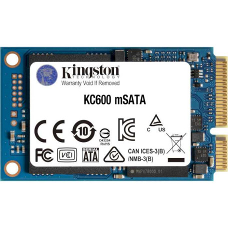 Накопичувач SSD Kingston mSata 256GB KC600240 (SKC600MS/256G)