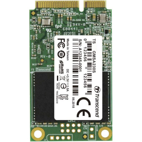 Накопичувач SSD Transcend mSata SSD230S 256 GB 240 250 (TS256GMSA230S)