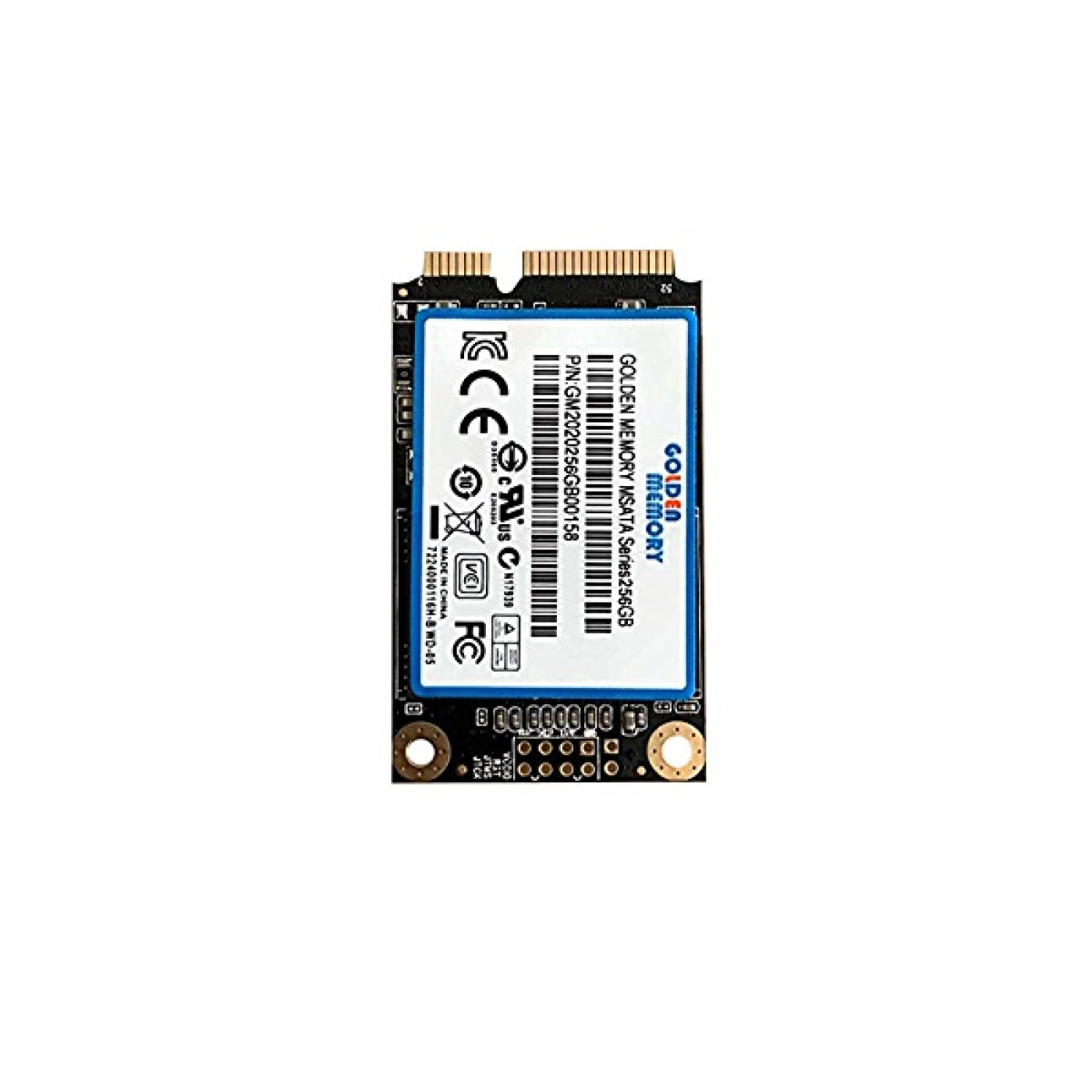 Накопичувач SSD Golden Memory mSata 256G (GM2020256GB) U1