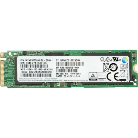Накопичувач SSD HP m.2 NVMe 256Gb Z TurBo Drive Z2 G4 250 240 (6EU82AA)
