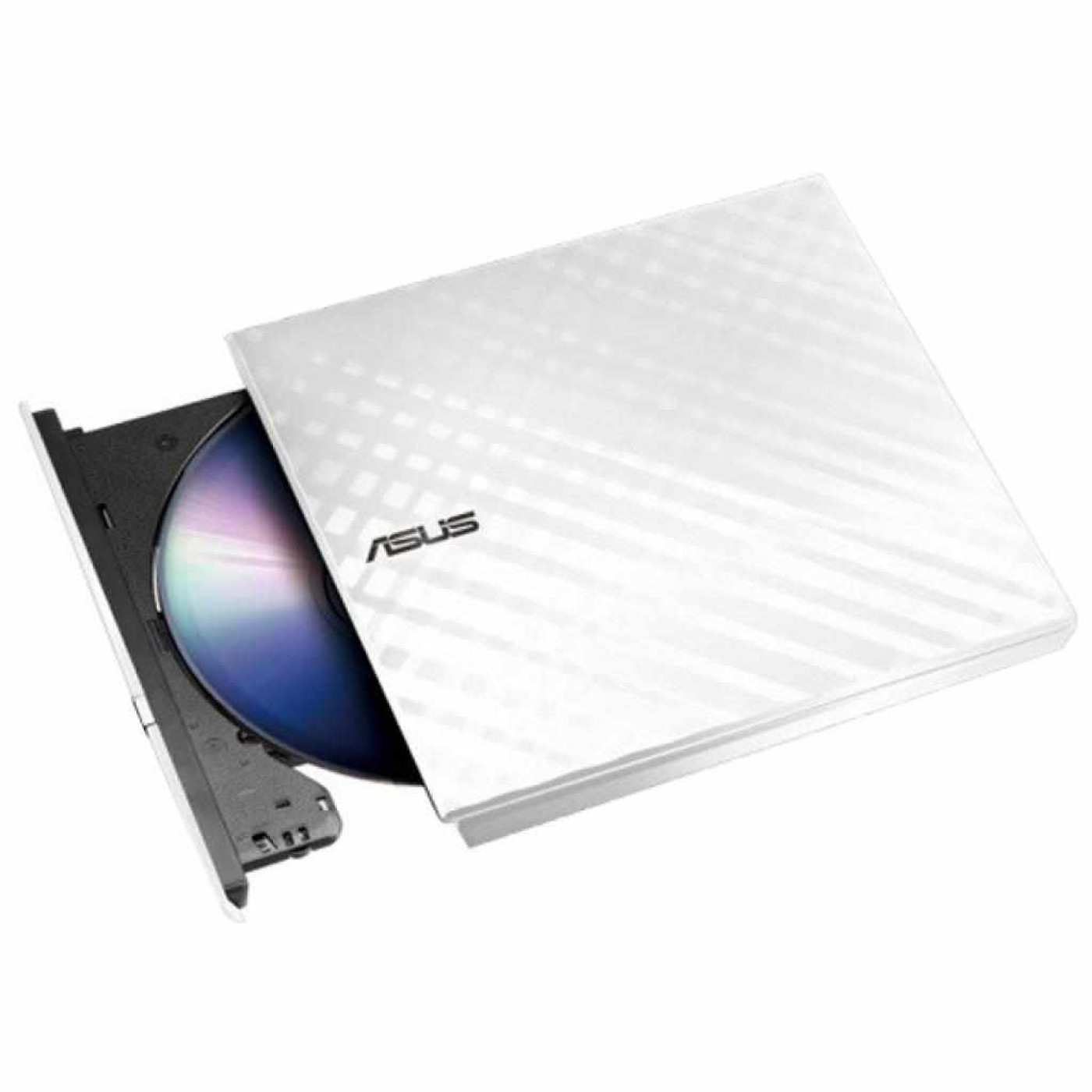 Оптичний привід ASUS DVD+-R/RW SLIM зовнішній USB 2.0 SDRW-08D2S-ULITE/WHITE/ASUS (SDRW-08D2S-ULITE/WHITE/ASUS)