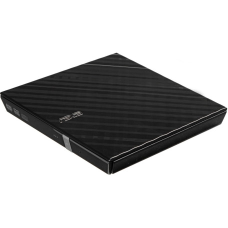 Оптичний привід ASUS DVD+-R/RW SLIM зовнішній USB 2.0 SDRW-08D2S-ULITE/BLACK/ASUS (SDRW-08D2S-ULITE/BLACK/ASUS)