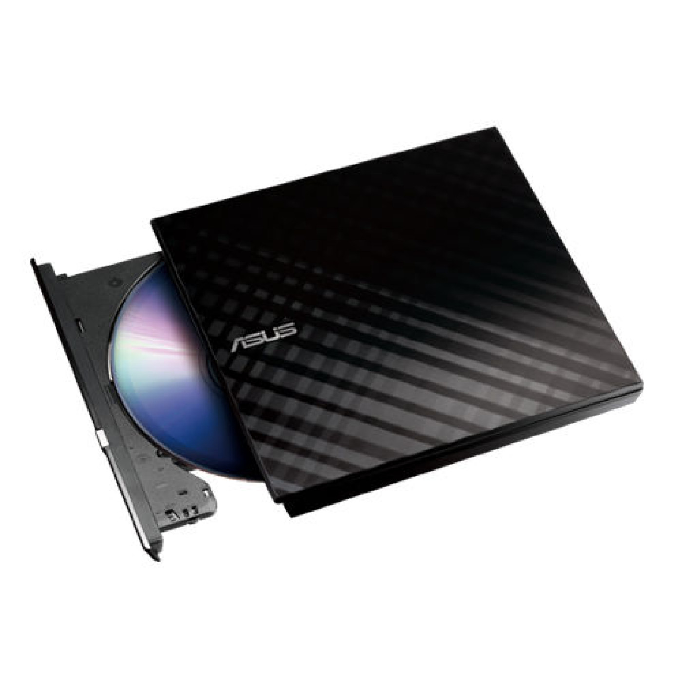 Оптичний привід ASUS DVD+-R/RW SLIM зовнішній USB 2.0 SDRW-08D2S-ULITE/BLACK/ASUS (SDRW-08D2S-ULITE/BLACK/ASUS)