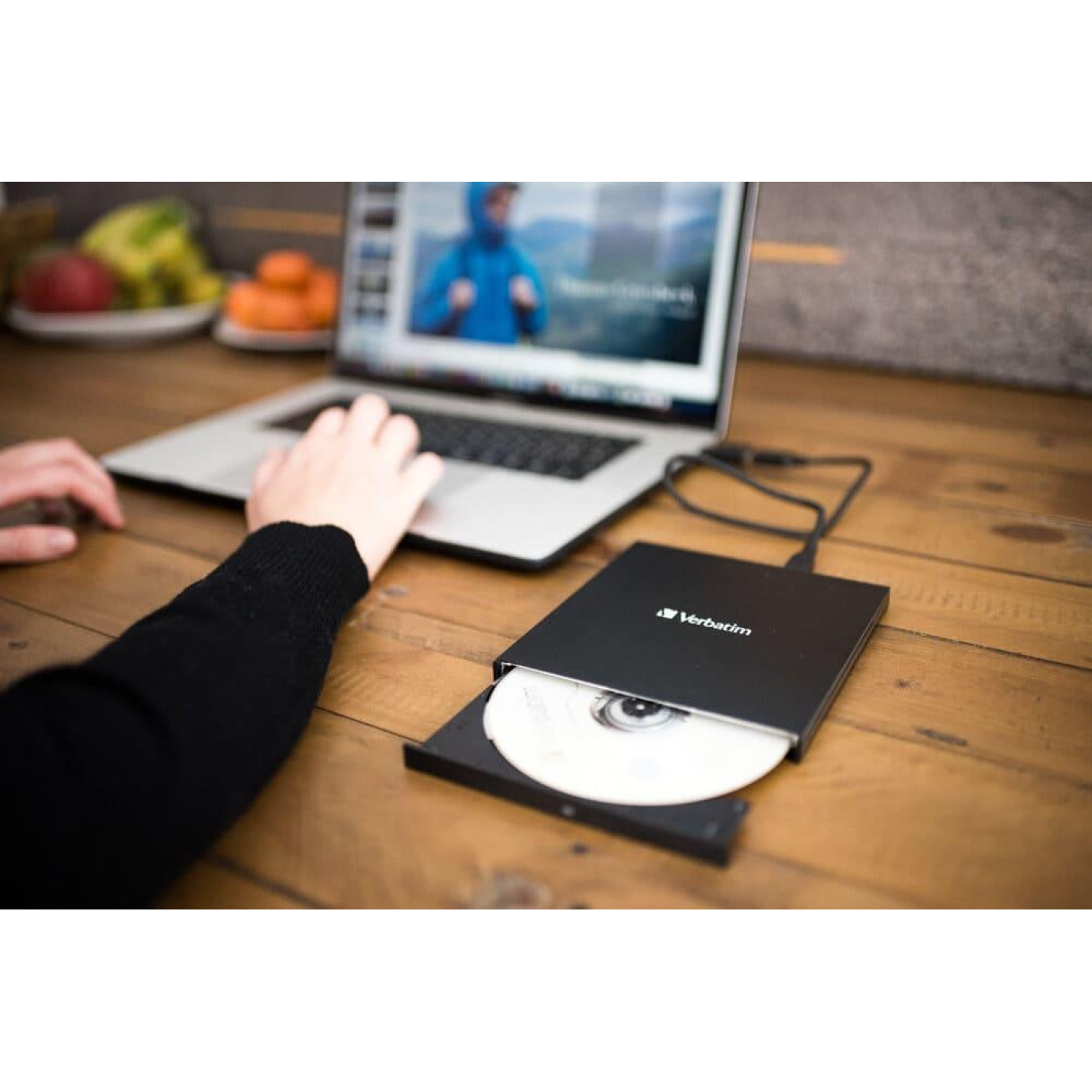 Оптический привод Verbatim CD/DVD±RW WRITER USB 3.2 Gen 1/ USB-C (43886)