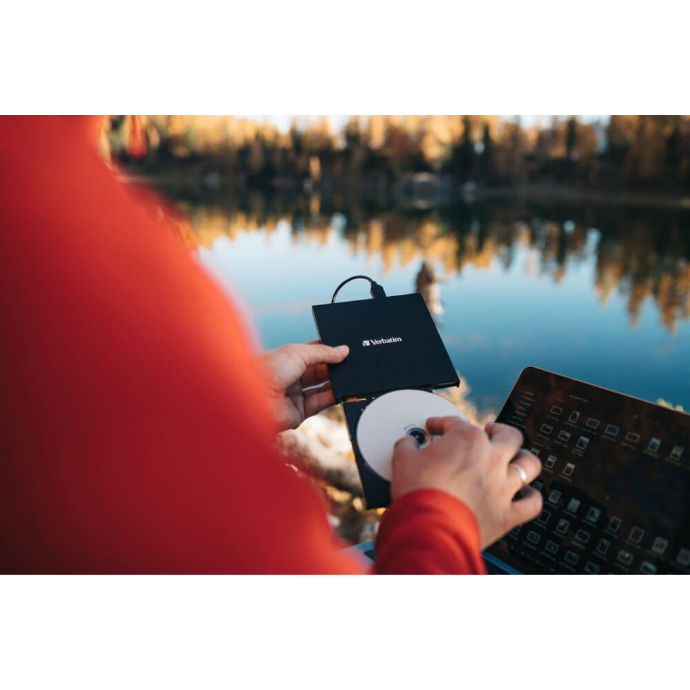 Оптический привод Verbatim CD/DVD±RW WRITER USB 3.2 Gen 1/ USB-C (43886)