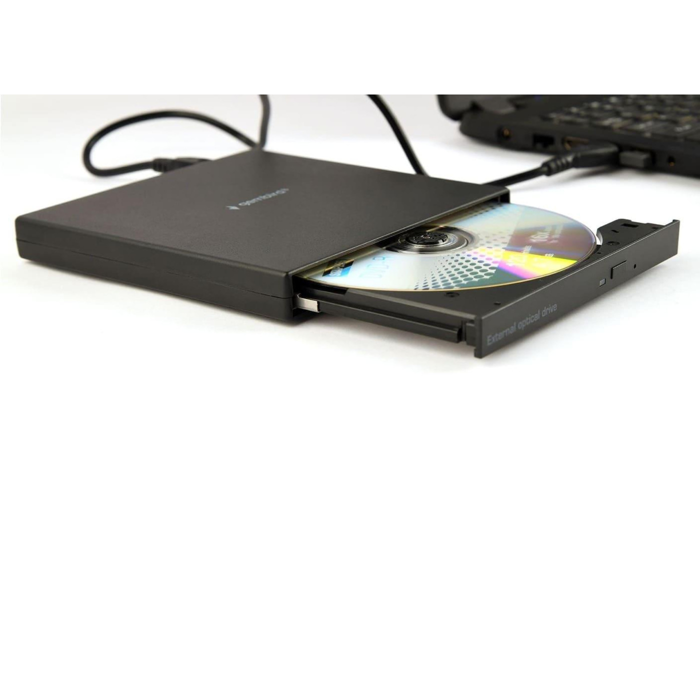Оптичний привід Gembird DVD-USB-04 DVD-привід, USB 2.0 (DVD-USB-04)