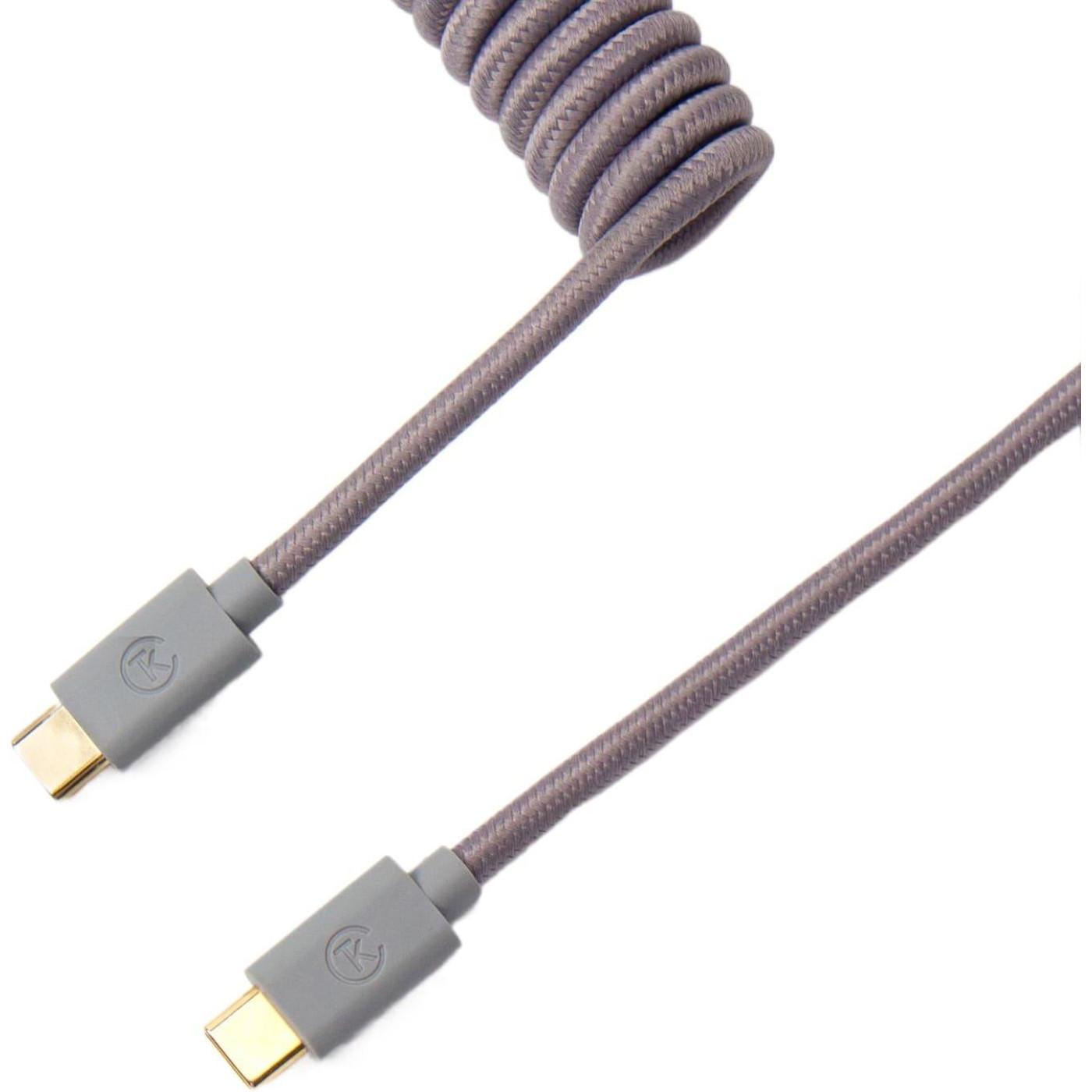 Кабель Keychron Type-A/Type-C Coiled Cable Grey (CABG_KEYCHRON)