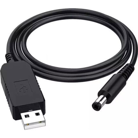 Кабель China USB-DC 5v-12v (1m) (USBDC512)