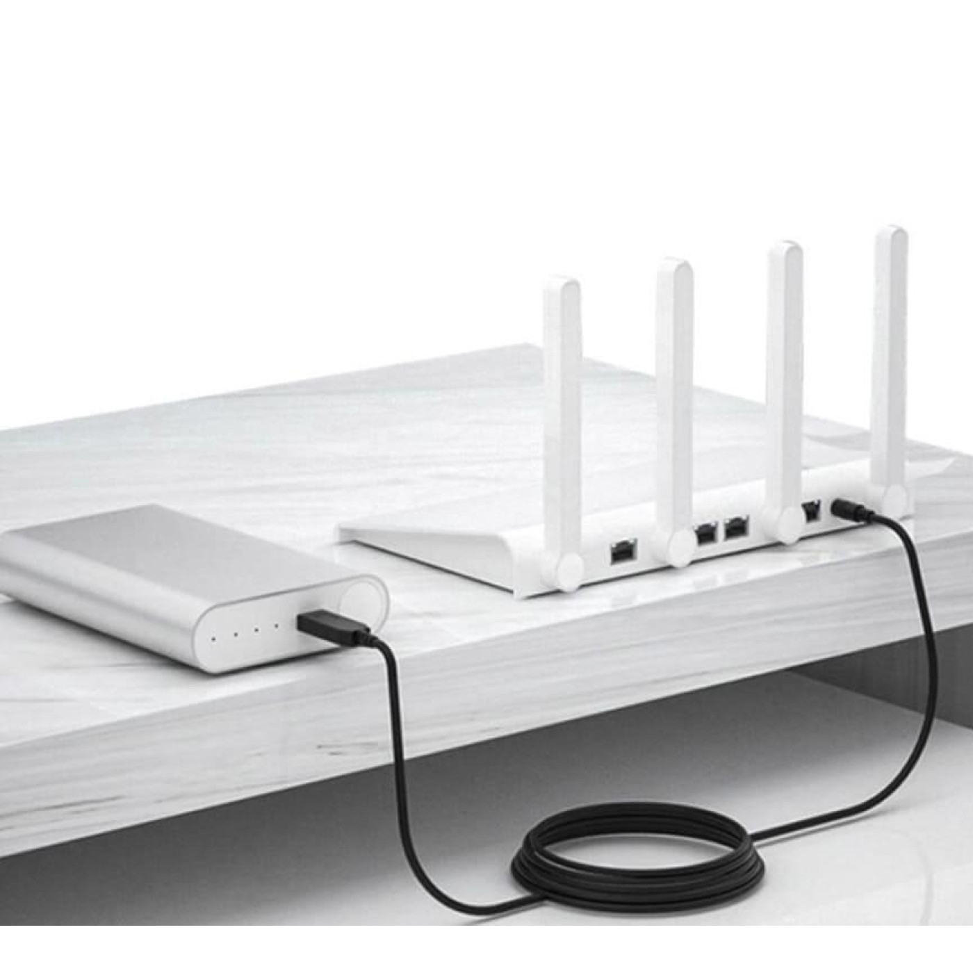 Кабель China USB-DC 5v-12v (1m) (USBDC512)