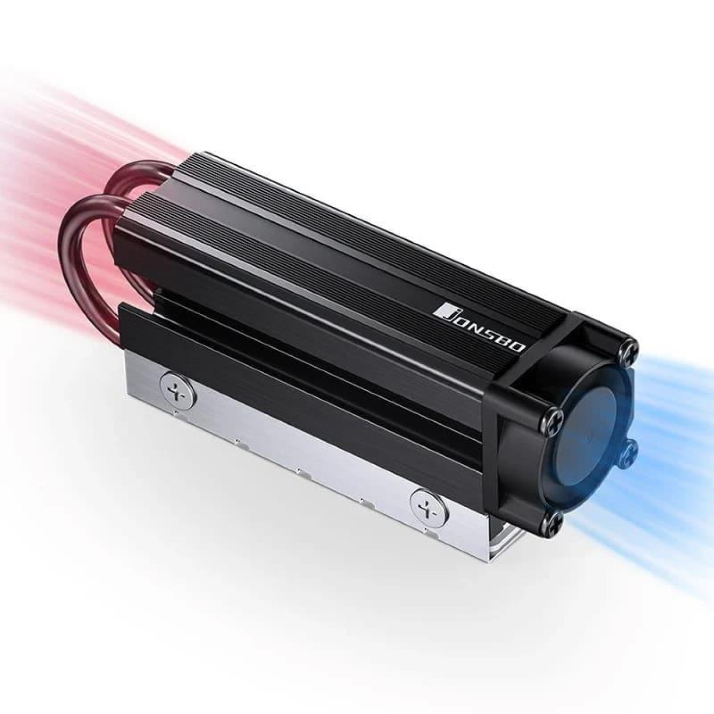 Радіатор для M.2 SSD JONSBO M.2-7 Black