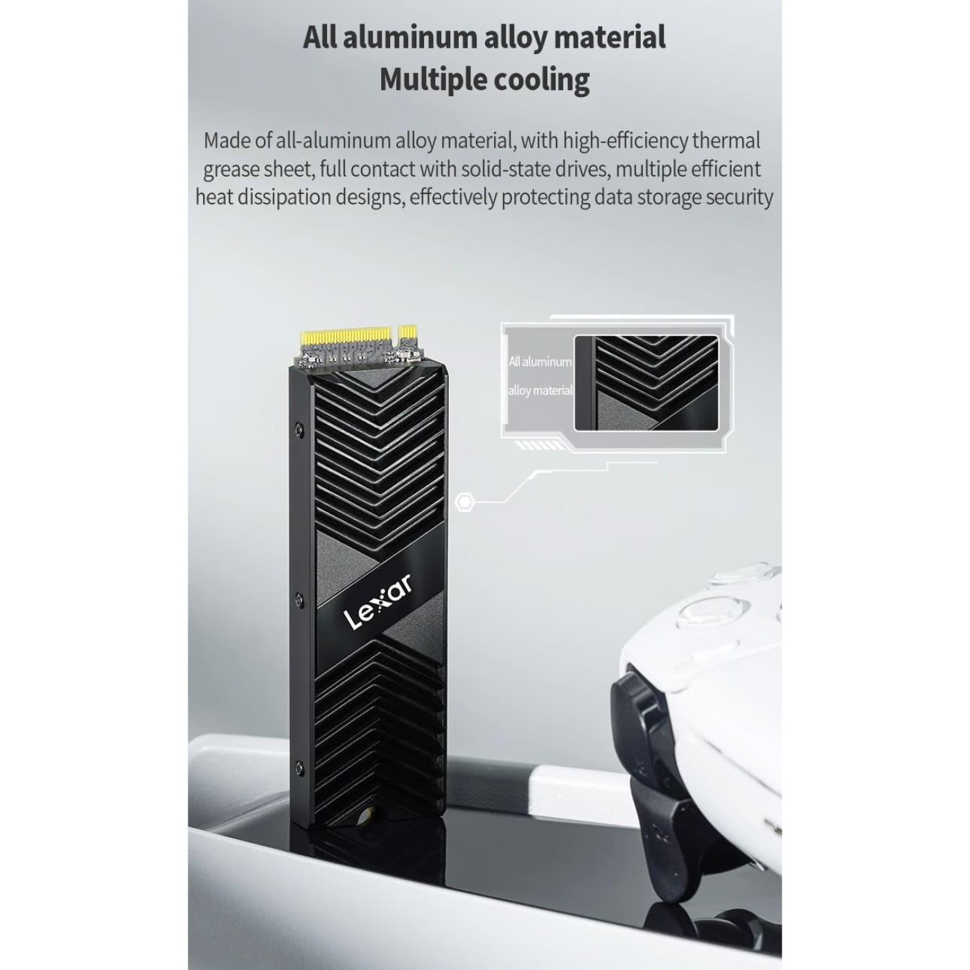 Радиатор Lexar SSD LPAH100-RNBNG LPAH100-RNBNG