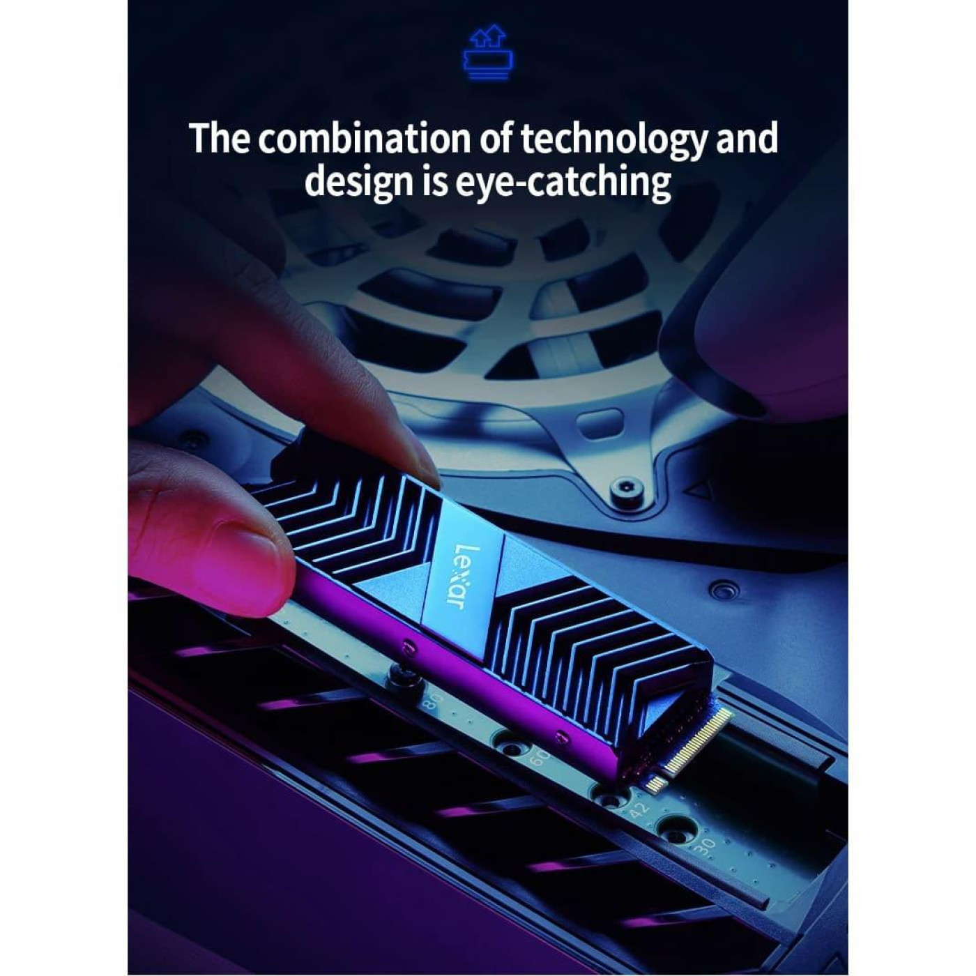 Радиатор Lexar SSD LPAH100-RNBNG LPAH100-RNBNG