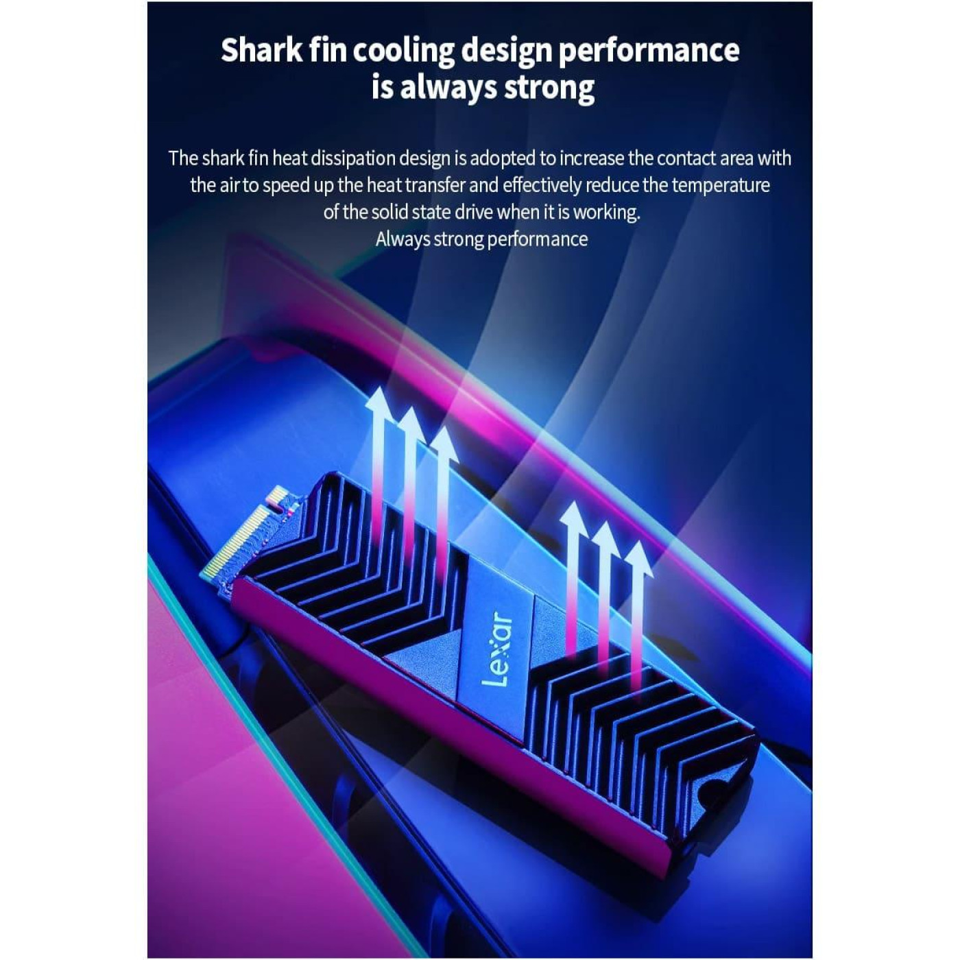 Радиатор Lexar SSD LPAH100-RNBNG LPAH100-RNBNG
