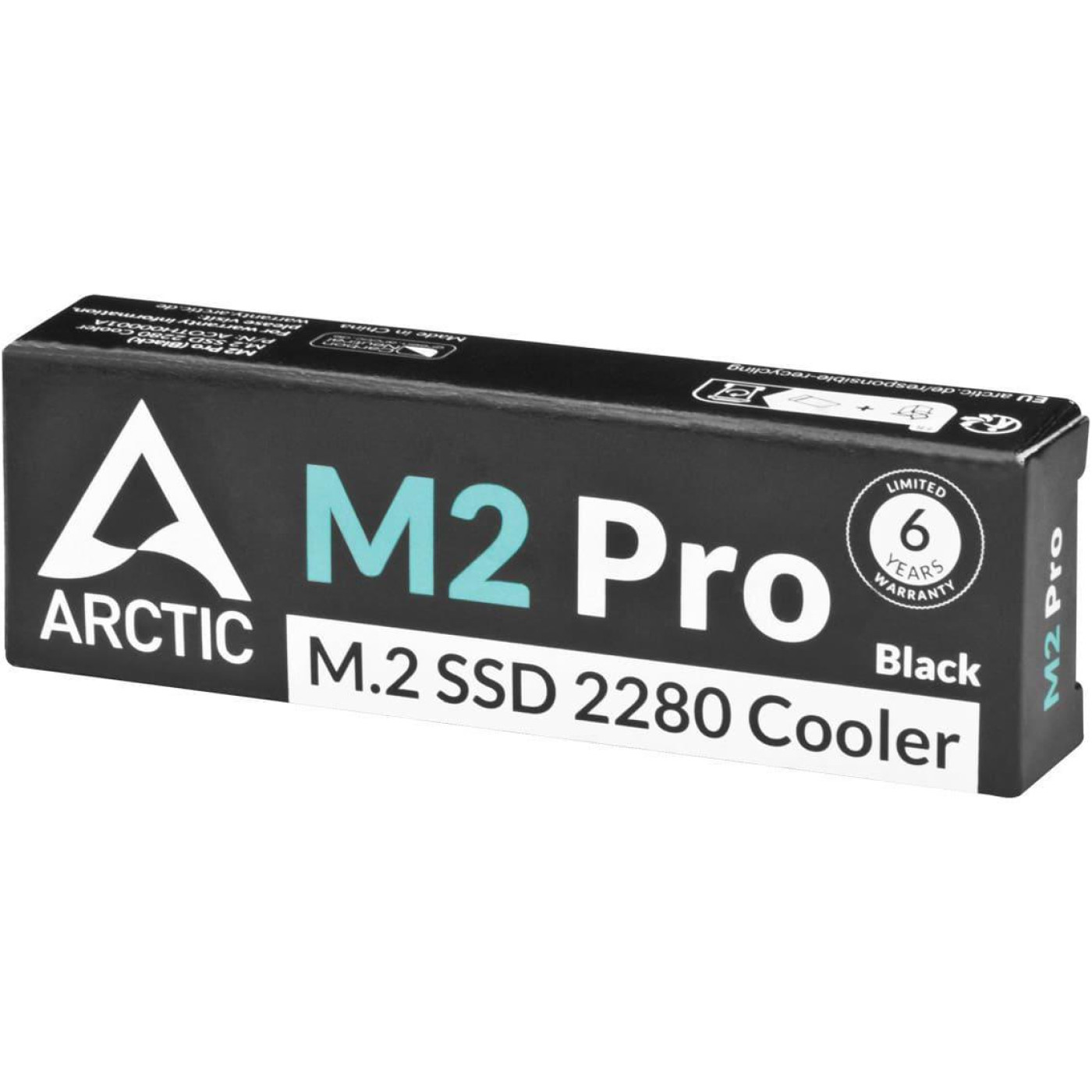 Радиатор Arctic M.2 M2 Pro, Black ACOTH00001A