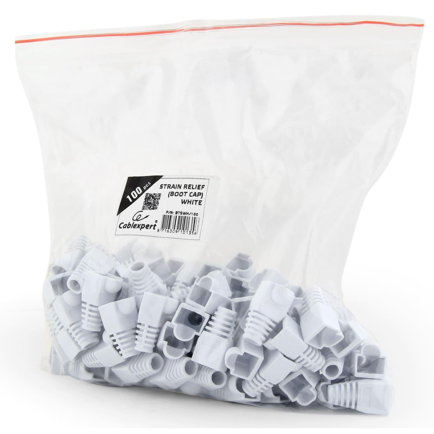 Колпачок защитный RJ45 Cablexpert White (BT5WH/100) 100 шт.
