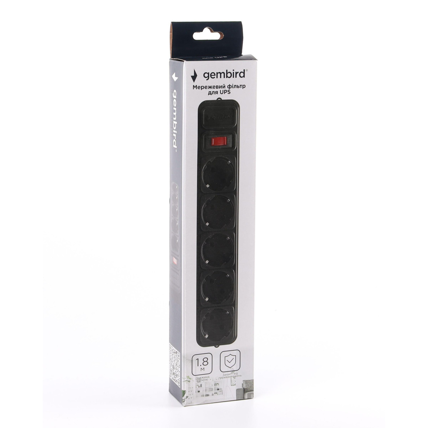 Сетевой фильтр Power Cube 5 розеток (SPG5-X-6B)