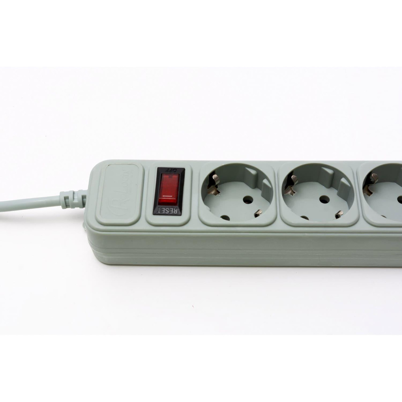 Сетевой фильтр 5 розеток, 1.8м, Grey (PRS-050P5-18G)