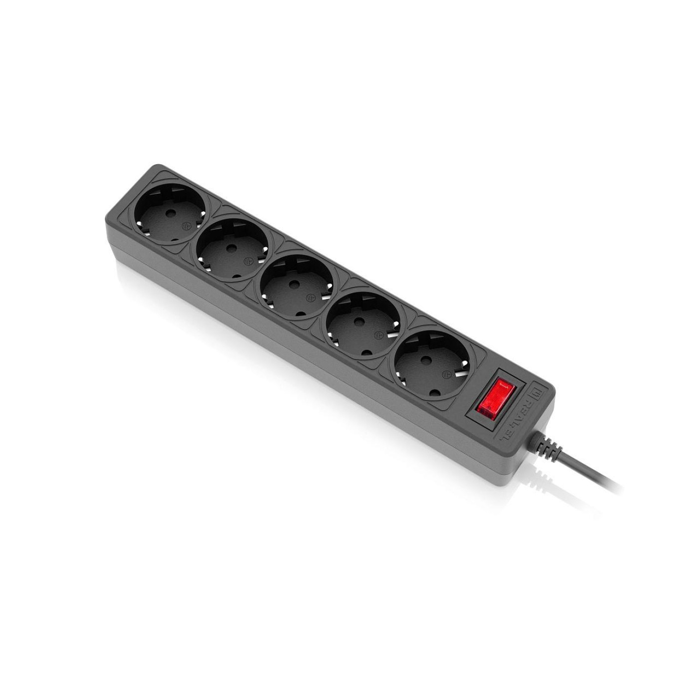 Фильтр живлення REAL-EL RS-Protect 505 1.8 м Black (EL122300044)