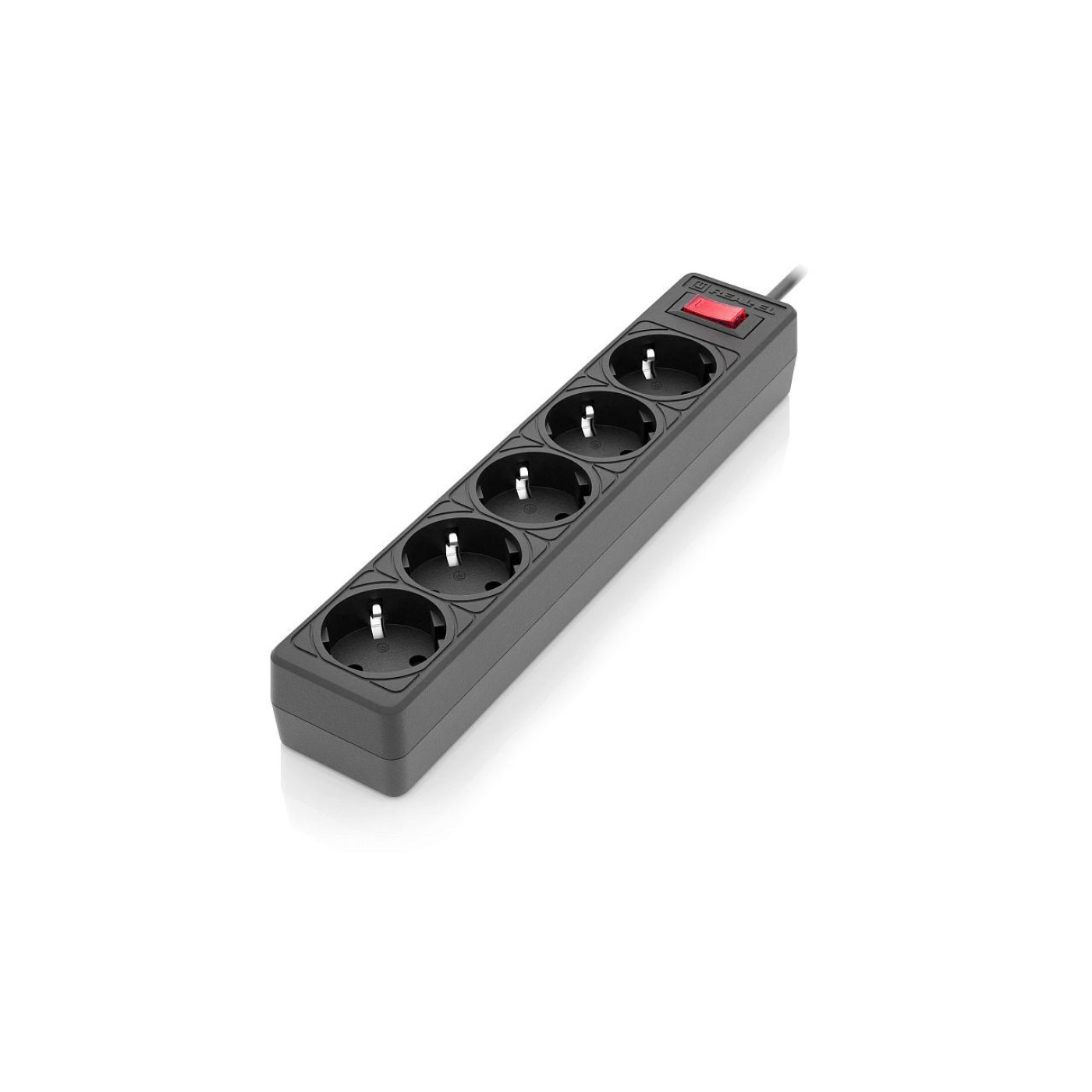 Фильтр живлення REAL-EL RS-Protect 505 1.8 м Black (EL122300044)