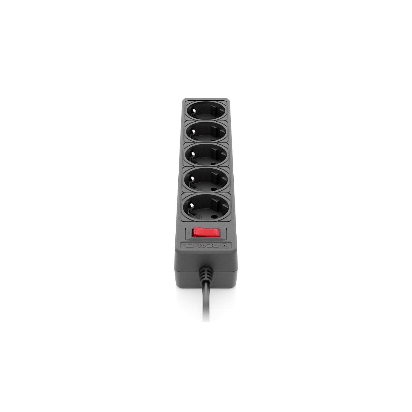 Фильтр живлення REAL-EL RS-Protect 505 5 м Black (EL122300046)