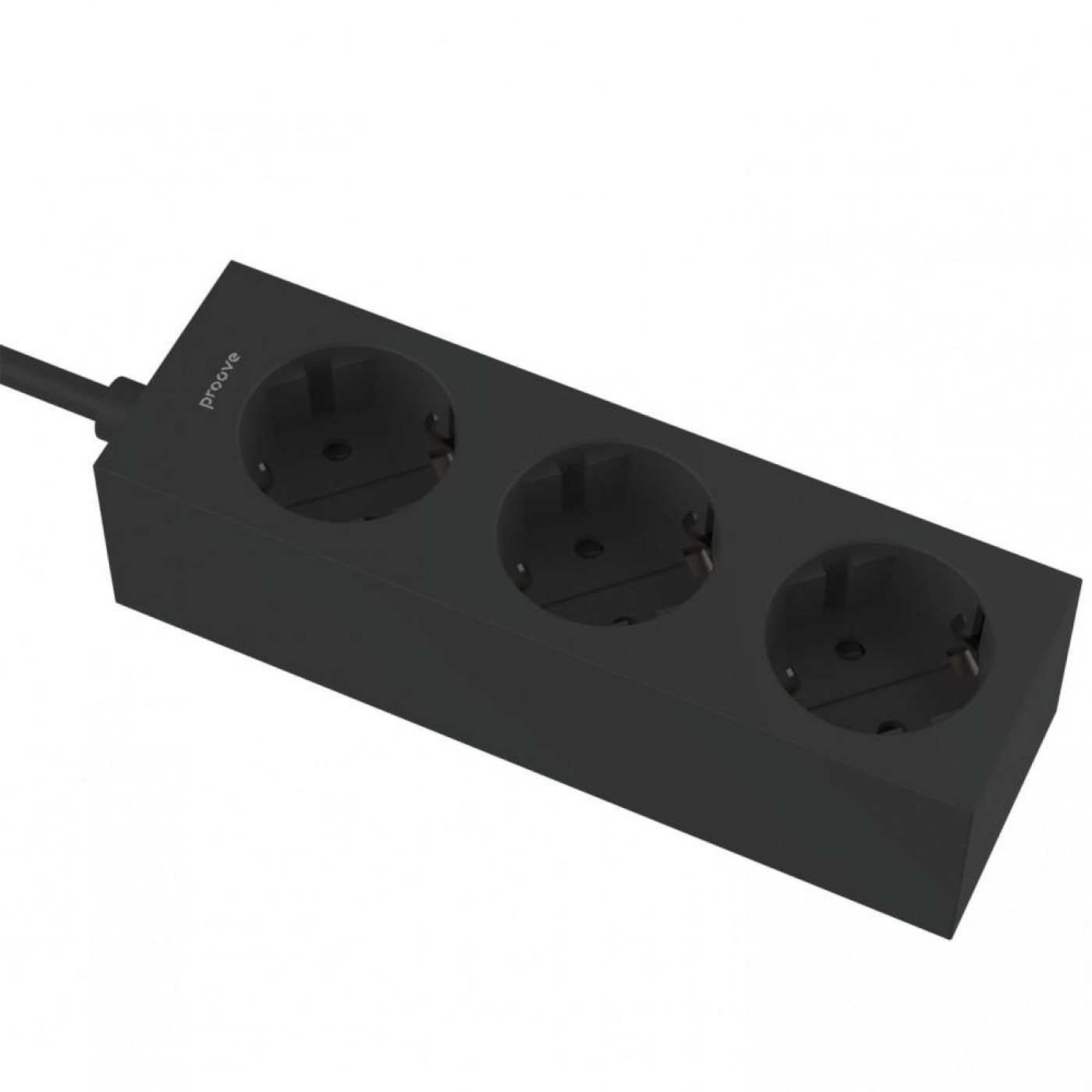 Сетевой фильтр Proove Magnet Strip (3xAC) 1.6m black (PSMS25000001)