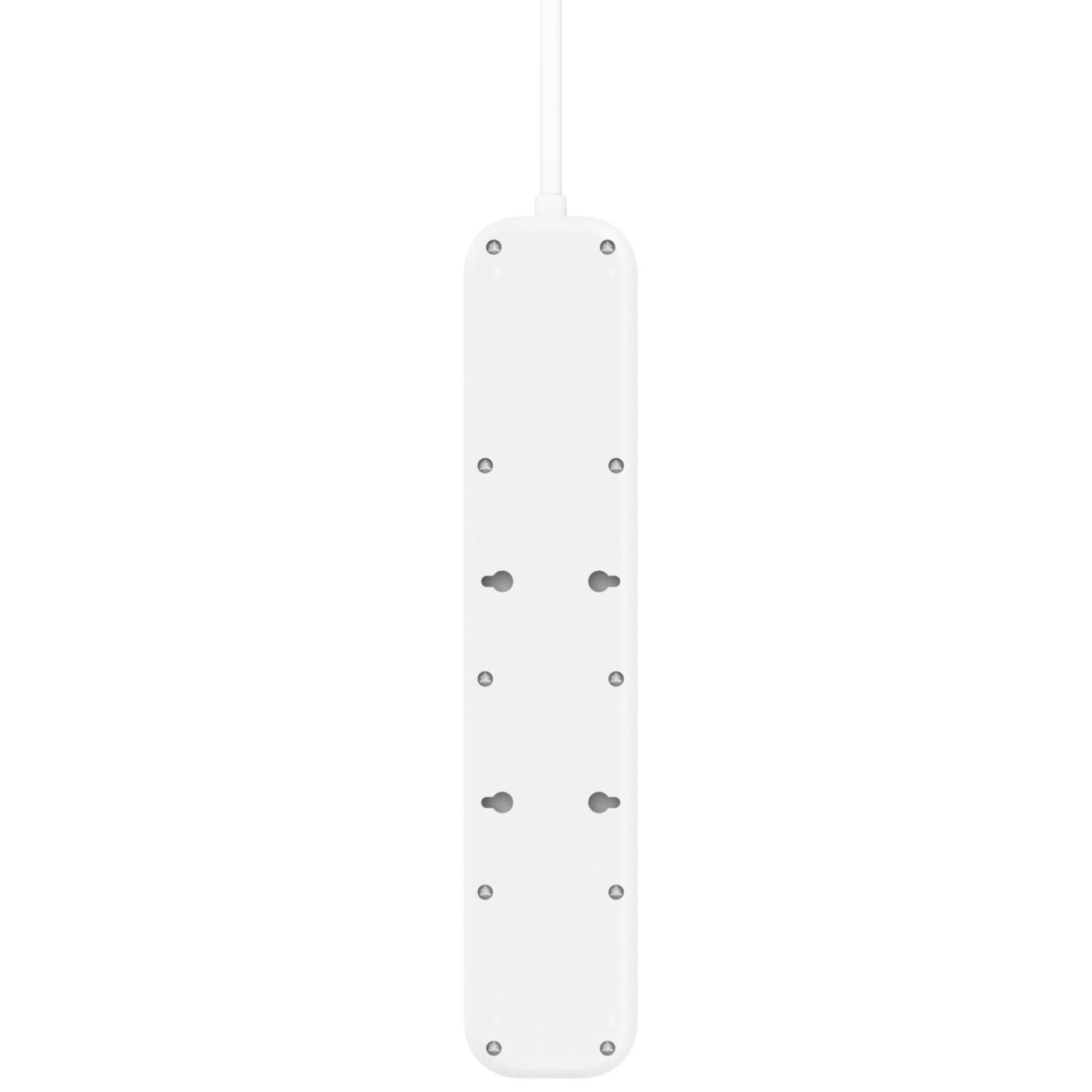 Подовжувач мережевий Belkin 2м, 4хТипE, 16А, USB-A/USB-C 18Вт, фильтр, билий