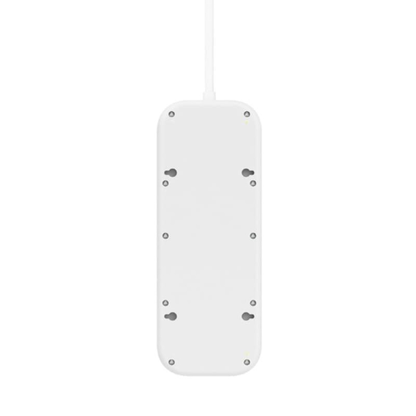 Подовжувач мережевий Belkin 2м, 6хТипE, 16А, USB-A/USB-C 18Вт, фильтр, билий