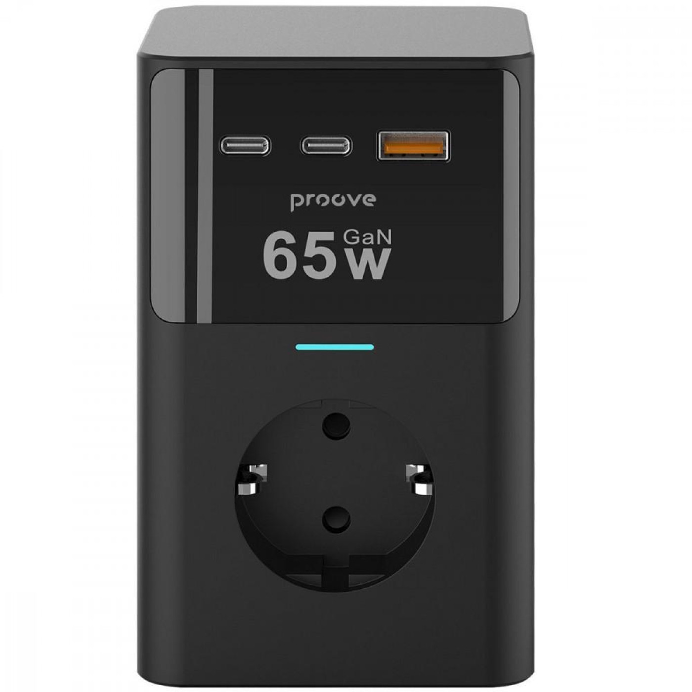 Сетевой фильтр Proove Power Cube 65W (3xAC + 2xType-C + 1xUSB) 1.5m black (PSPC36801201)