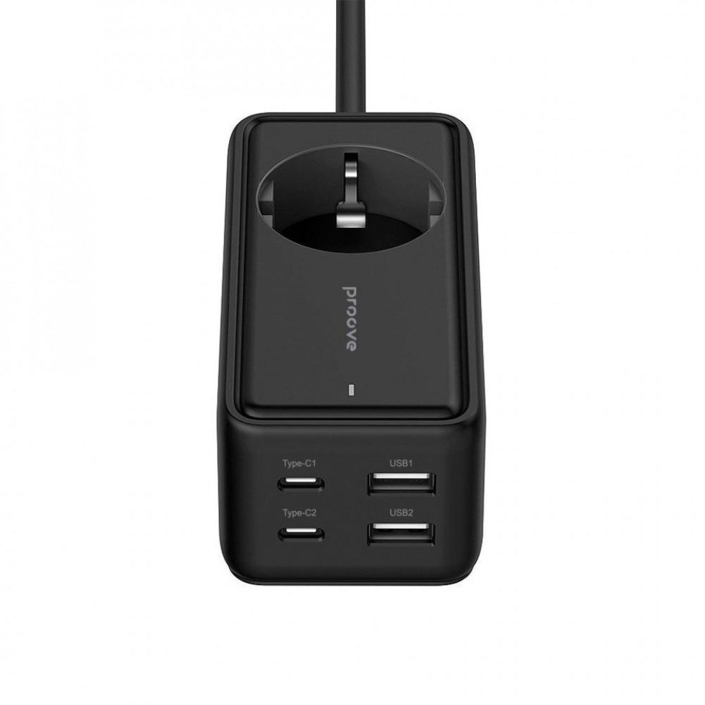 Сетевой фильтр Proove Power Strip Homester PD-03 1AC 65W (2 Type-C + 2USB) black (PSP165220001)