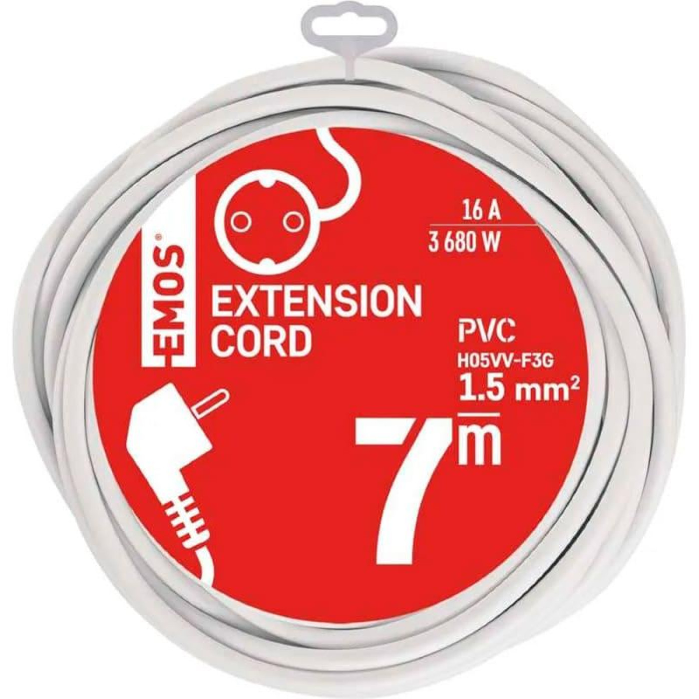 Мережевий подовжувач EMOS P0127R