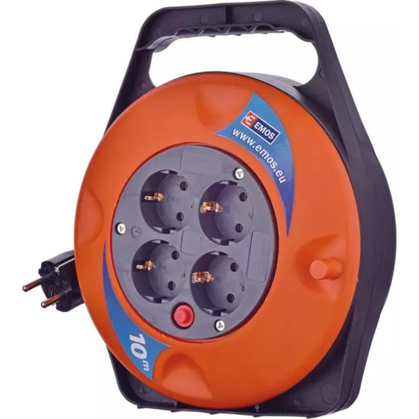 Мережевий подовжувач EMOS катушка 4 роз., 10 м (P19510)