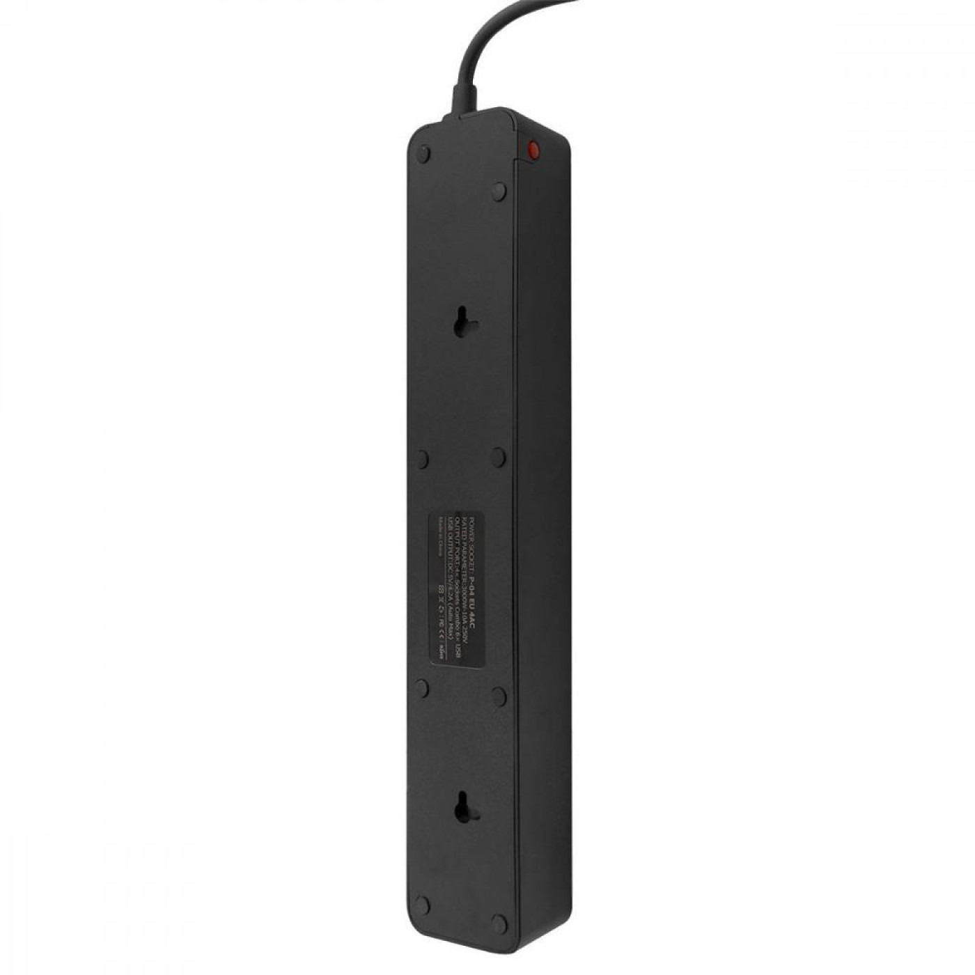 Сетевой фильтр Proove Power Strip P-04 (4 розетки + 4 USB + 2 Type-C) 2М black (PSP442420001)