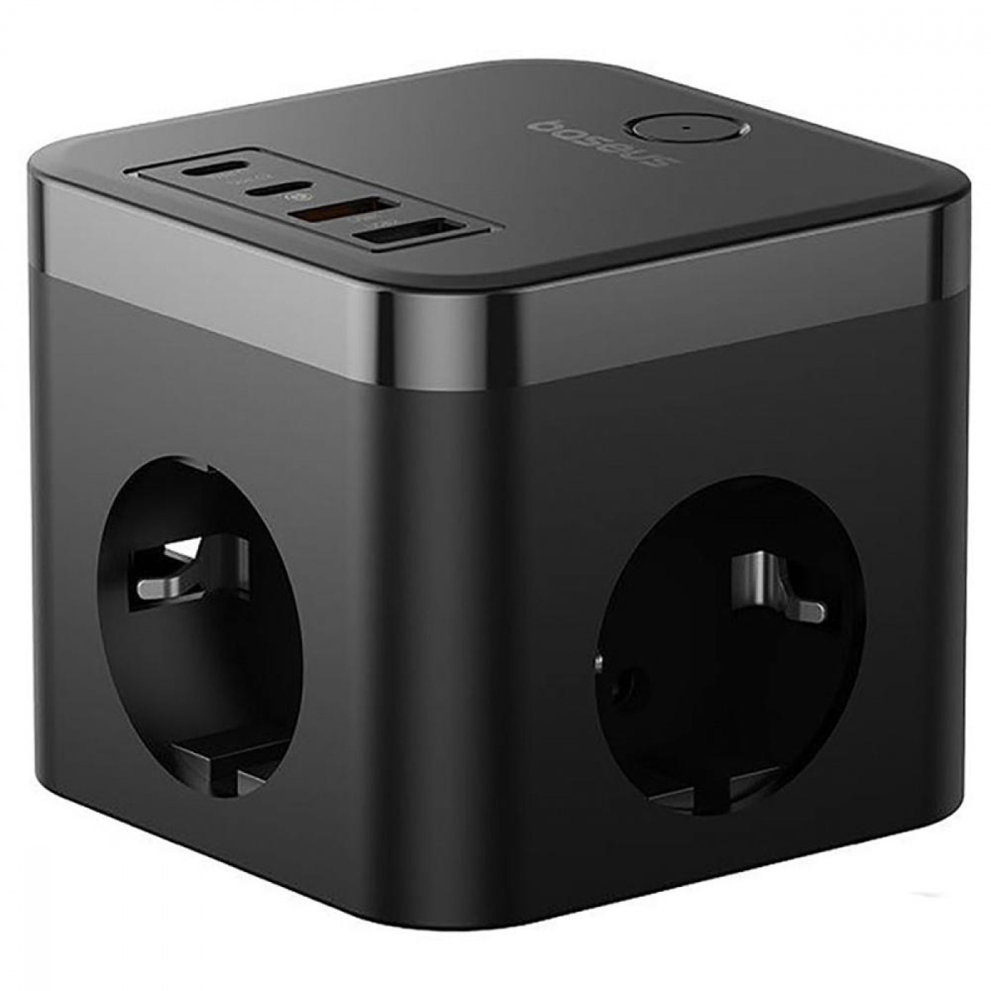 Сетевой фильтр PowerCombo Cube Power Strip 3xAC+2xUSB+2xType-C 30W (1.5m) black (E00066400117-00)