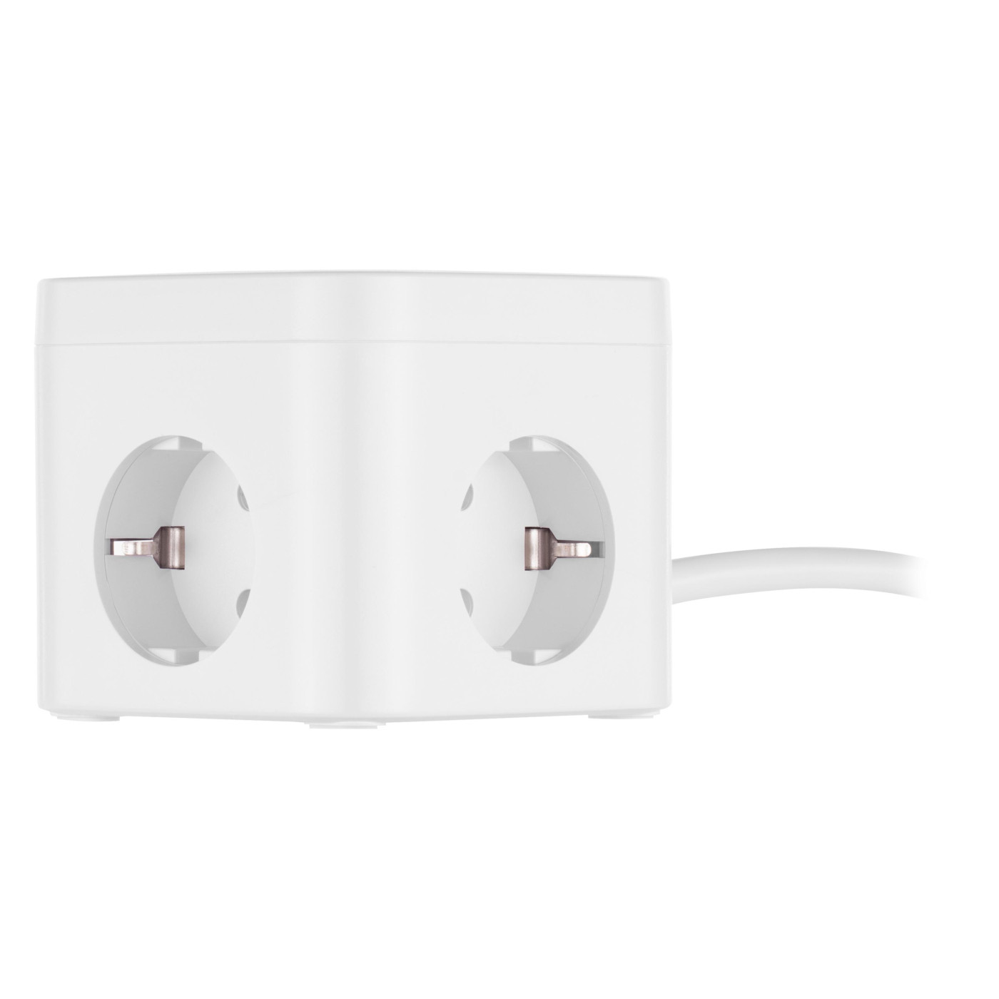 Сетевой фильтр 3XSchuko из захистом вид импульсних стрибкив напруги, 3*USB-A, 1*USB-C, 1.5м, w (2E-ADC331WH)