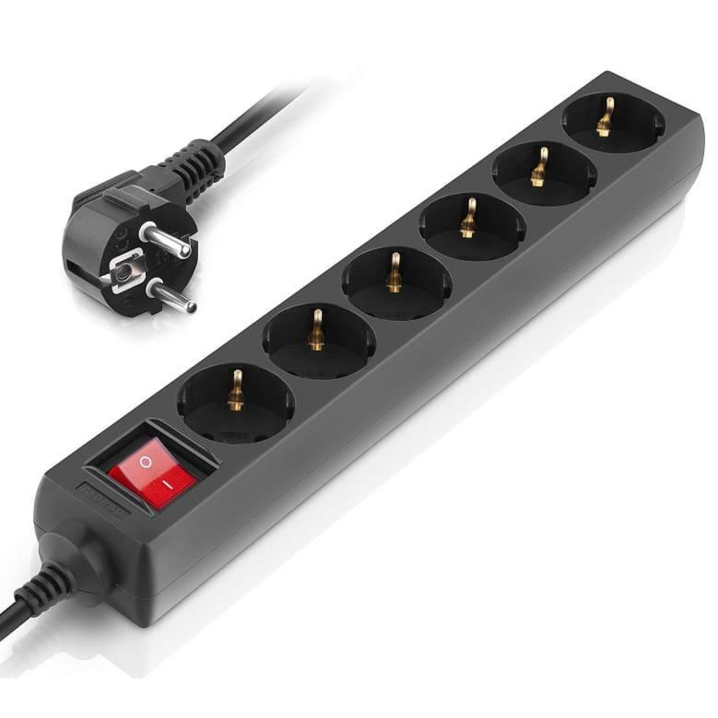 Сетевой фильтр RS-6 Protect M 5м Black (EL122300036)