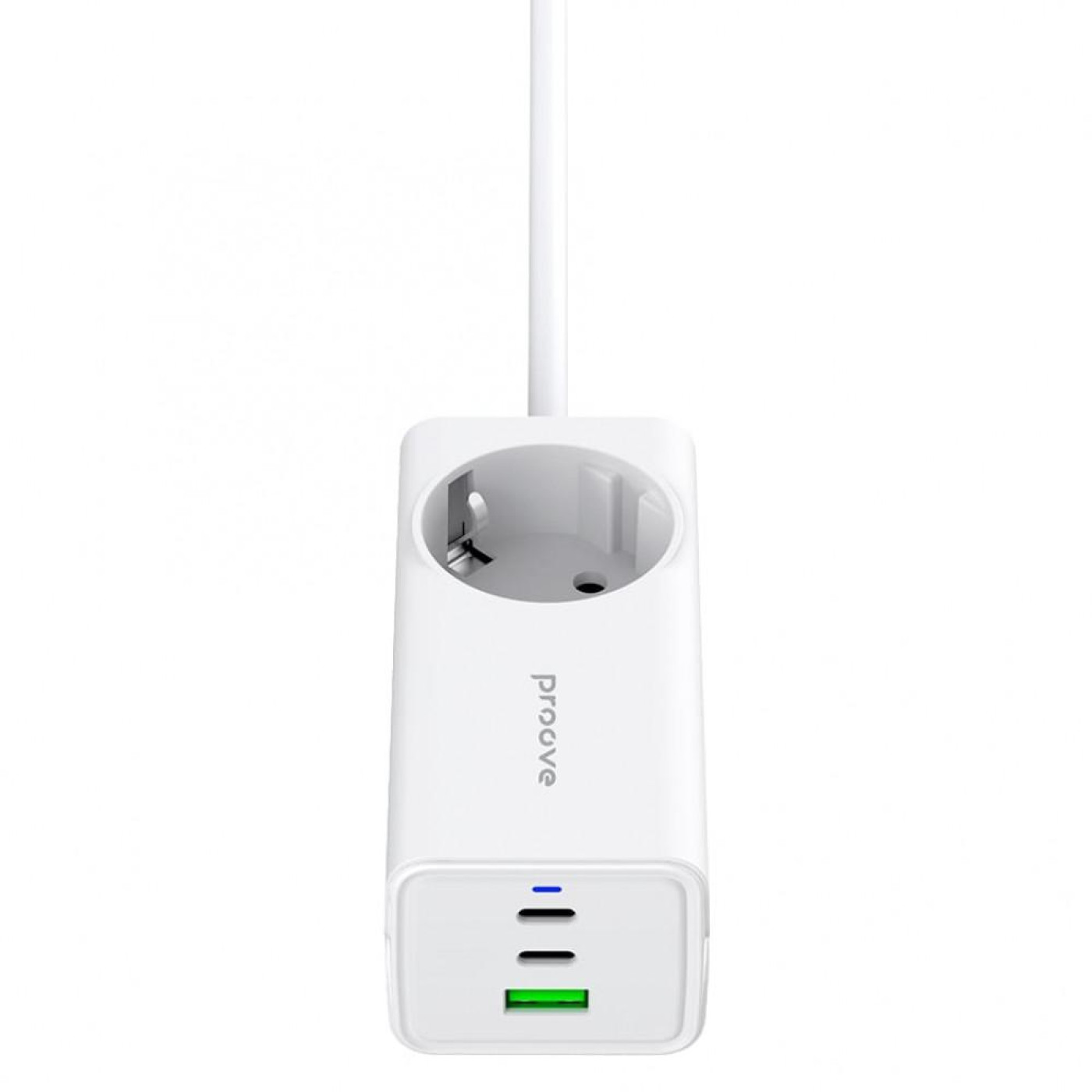 Сетевой фильтр Proove Power Strip PD-02 65W (2 Type-C + 1USB) white (PSP165210001)